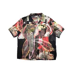 Our Legacy 'Peace Crowd' Box Shirt